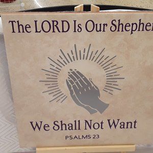 Lord Is My Shepherd Ceramic Tile